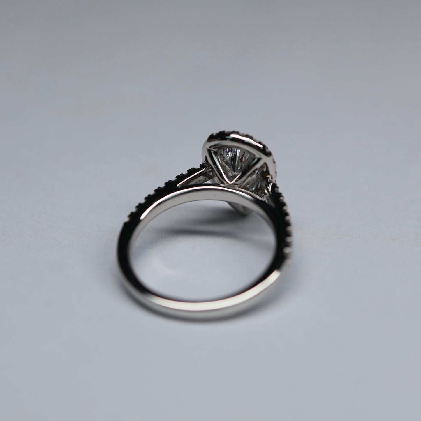 1.60 Carat Pear Shape Lab Diamond Engagement Ring