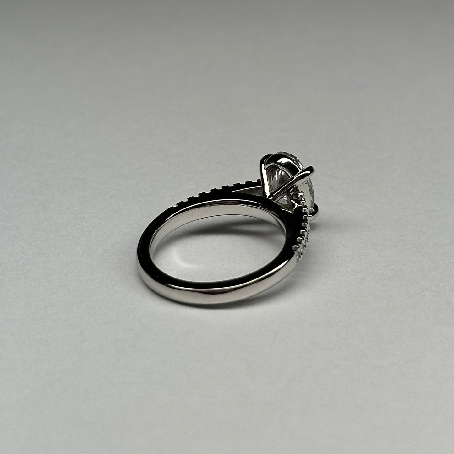 1.93ct Oval Lab Diamond Engagement Ring