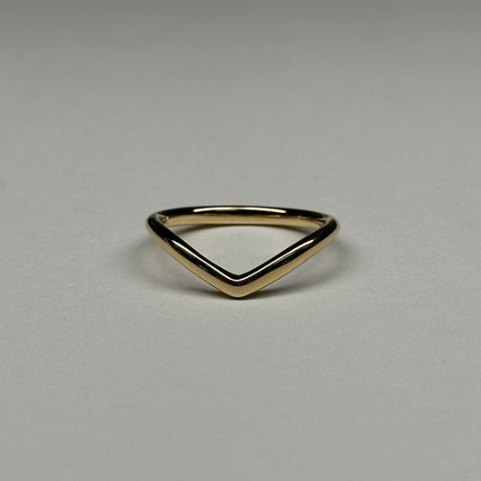 14K Contour Ring